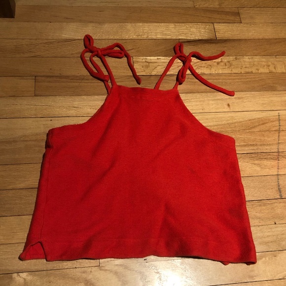 Madewell tie tank top - Picture 2 of 4
